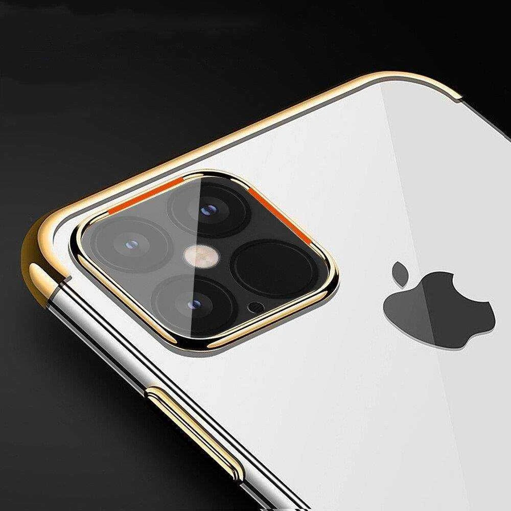 Hurtel skaidrus TPU dėklas skirtas iPhone 13 mini, mėlynas