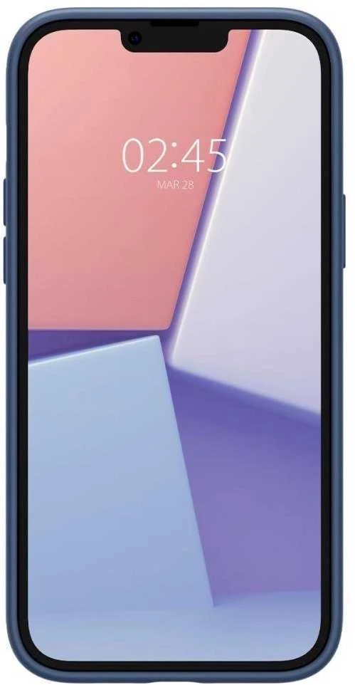 Spigen Silicone Fit Mag MagSafe Apple iPhone 14 Plus dėklas telefonui mėlynos spalvos