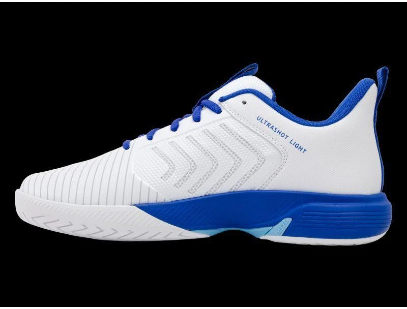 Blue Sportbačiai K-swiss ULTRASHOT LIGHT Baltas/DAZZLING Mėlynas/BALTIC SEA-M (04767-158-M)