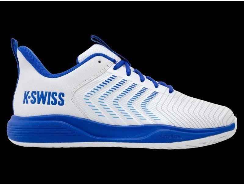 Blue Sportbačiai K-swiss ULTRASHOT LIGHT Baltas/DAZZLING Mėlynas/BALTIC SEA-M (04767-158-M)