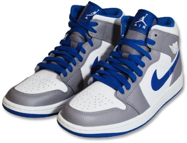 Vyriški Air Jordan 1 MID kedai True Mėlyna - DQ8426-014