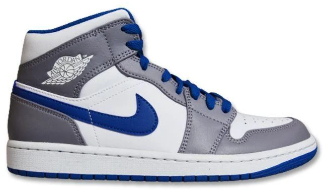 Vyriški Air Jordan 1 MID kedai True Mėlyna - DQ8426-014