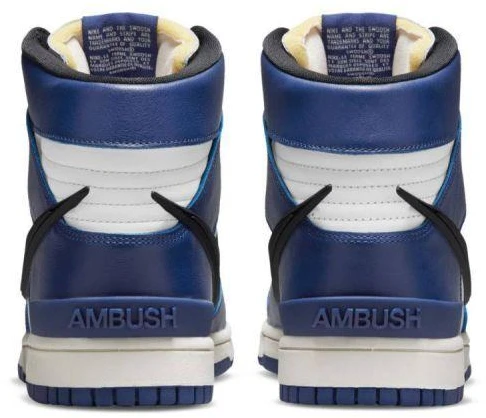 Blue Vyriški Ambush x Nike Dunk High Deep Royal Mėlyna kedai - CU7544-400