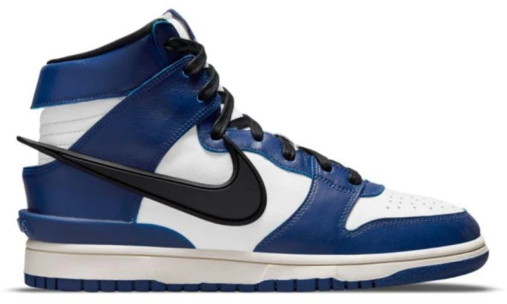 Blue Vyriški Ambush x Nike Dunk High Deep Royal Mėlyna kedai - CU7544-400