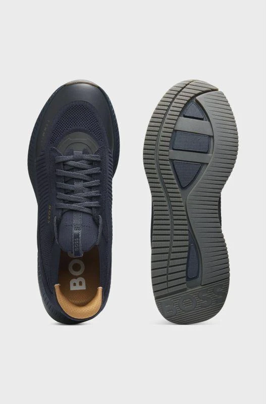 Blue Vyriški batai BOSS SNEAKER TTNM EVO_SLON_KNRSD OPEN Mėlynas (50523113-475)