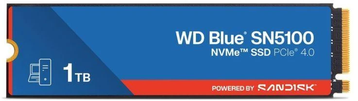 Sandisk Western Digital 1TB WD Mėlyna® SN5100 NVMe™ SSD
