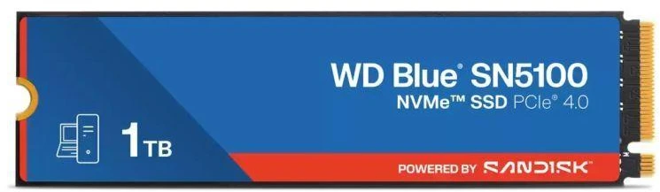 Sandisk Western Digital 1TB WD Mėlyna® SN5100 NVMe™ SSD