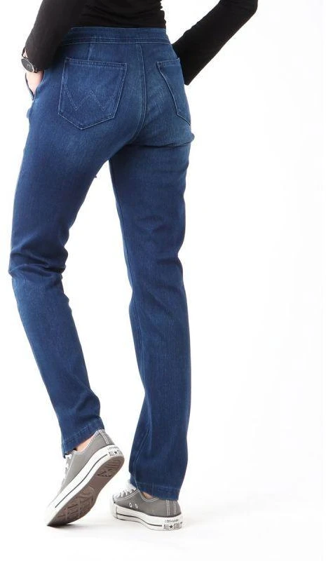 Wrangler Slouchy Cozy Mėlyna Jeans W W27CGM82G