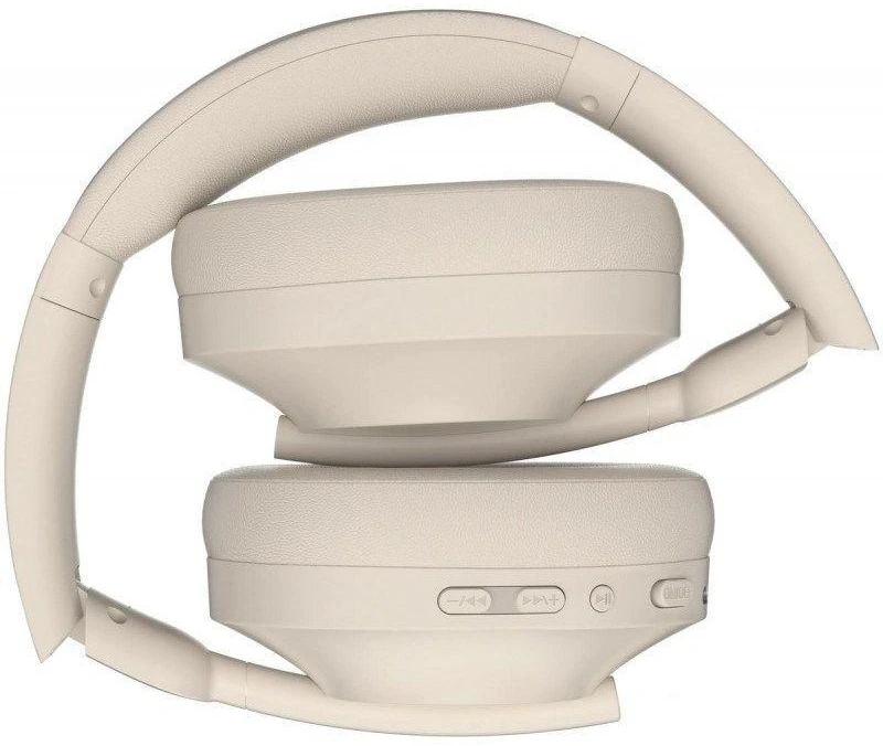 Belaidės ant ausų dedamos ausinės Defender FreeMotion B485 ANC 63486 beige