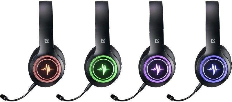 Ausinės DEFENDER BLUETOOTH FREEMOTION B571 Juodas LED