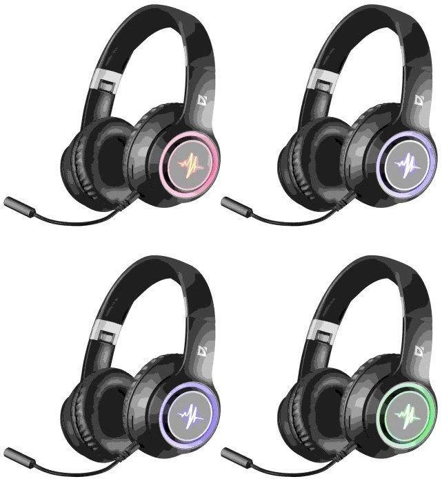 Ausinės DEFENDER BLUETOOTH FREEMOTION B571 Juodas LED