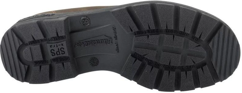 Blundstone 585-RUSTIC pamušalti batai su elastine šonine dalimi, rudos spalvos, 36