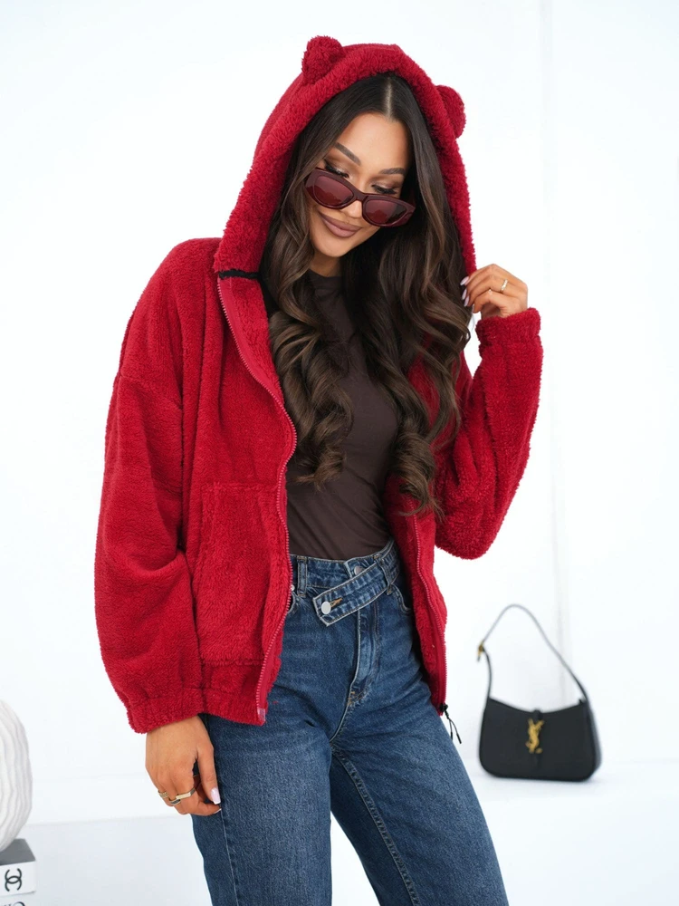 Bluza-CS-BL-BT1030.00P-ciemny raudona
