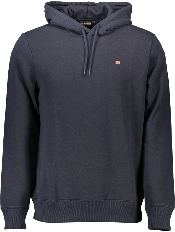 BLUZA NAPAPIJRI BEZ ZAMKA MĘSKA mėlyna