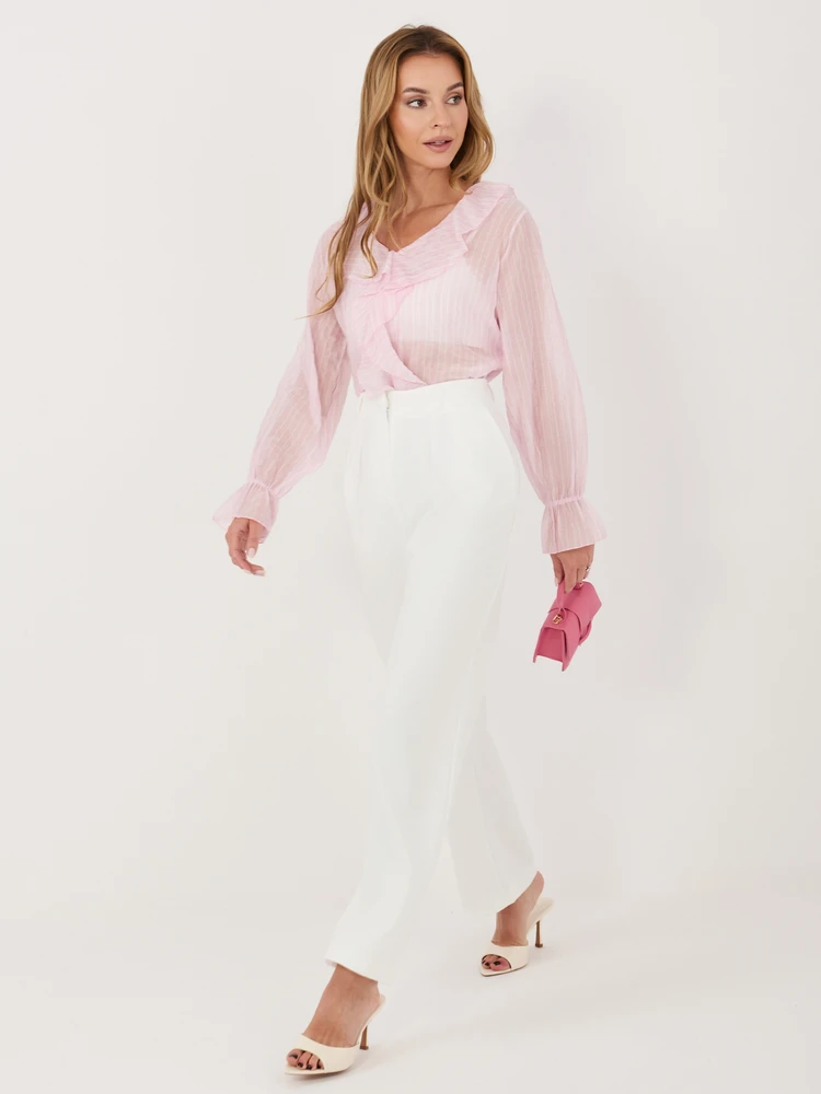 Šviesiai rožinė moteriška palaidinė (one size)