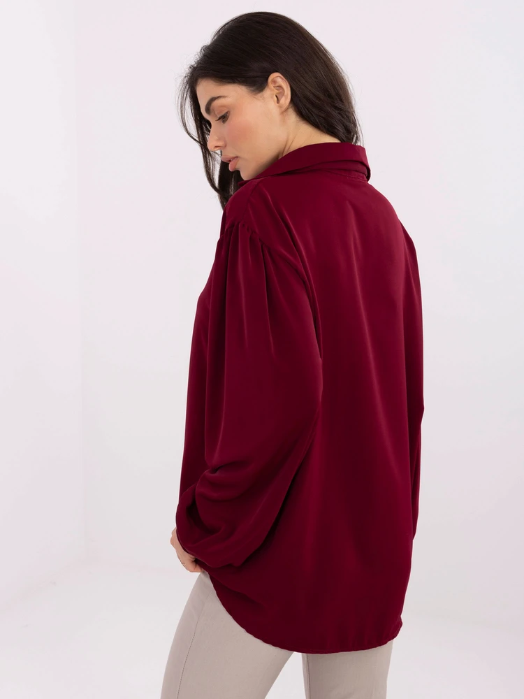 Palaidinė bordo atspalvio IT BZ – elegancijai ir jaukumui kasdien.