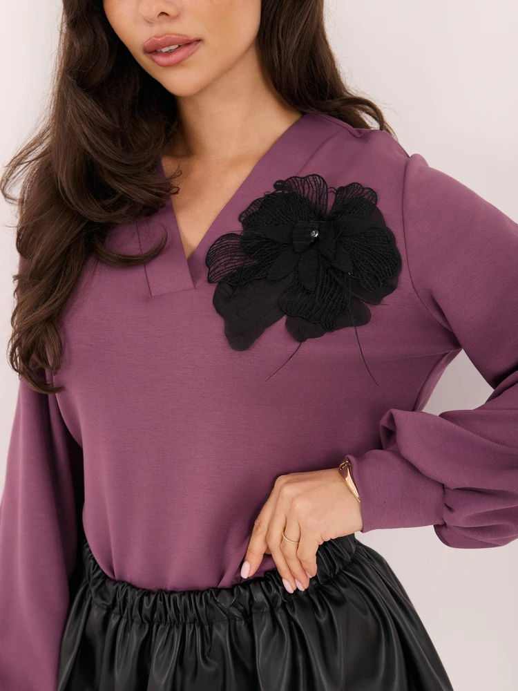 Bluzka-LK-BZ-510212.93-violetinė