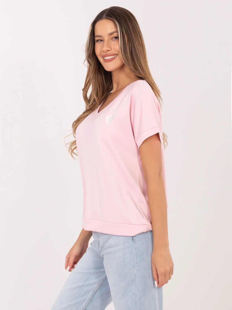Šviesiai rožinė oversize palaidinė