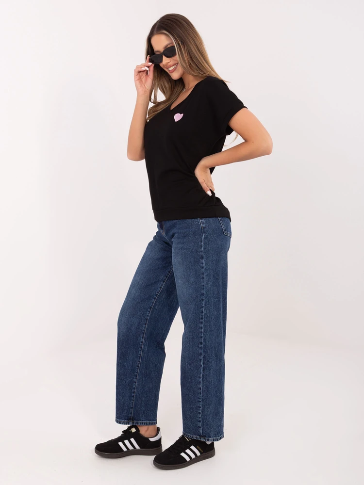 Juoda oversize palaidinė