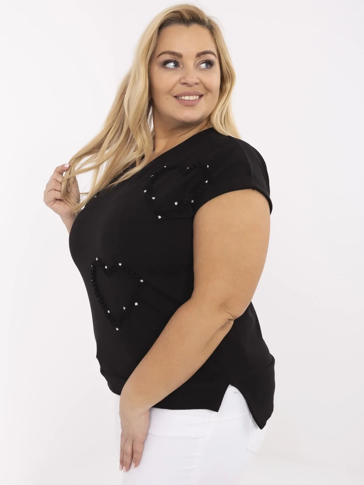 Palaidinė juoda elegantiška
