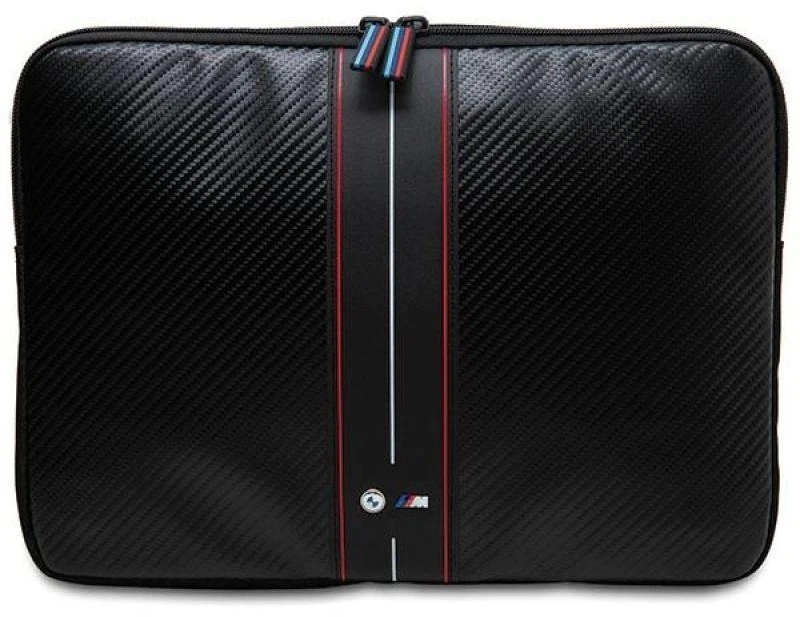 BMW Dėklas kompiuteriui BMCS16COMSCAKR 16″ juodos spalvos Carbon Raudona Stripes
