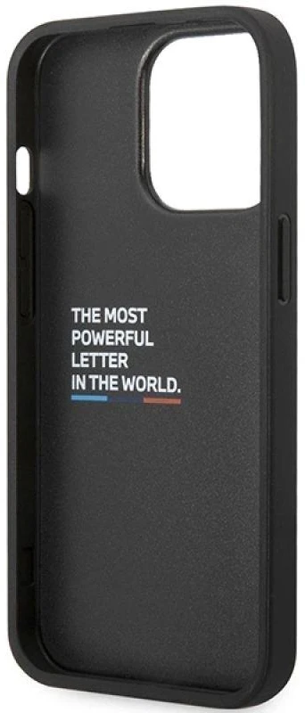 Dėklas BMW Bi Pattern Case for iPhone 14 Pro 6.1" - Juodas