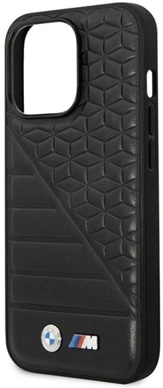 Dėklas BMW Bi Pattern Case for iPhone 14 Pro 6.1" - Juodas