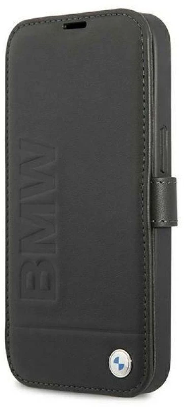 Dėklas BMW BMFLBKP13SSLLBK Apple iPhone 13 mini 5,4″ juodos spalvos book Signature