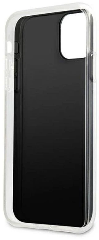 BMW BMHCN65PCUBBK Apple iPhone 11 Pro Max 6.5″ juodos spalvos kietas dėklas Signature Printed Logo