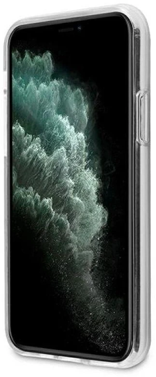 BMW BMHCN65PCUBBK Apple iPhone 11 Pro Max 6.5″ juodos spalvos kietas dėklas Signature Printed Logo