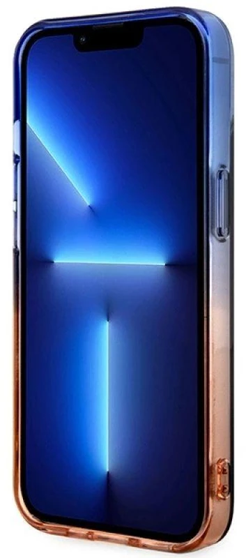 BMW BMHMP14MHTGE Apple iPhone 14 Plus 15 Plus 6.7″ dėklas pilkas kietas dėklas Gradient Bumper MagSafe