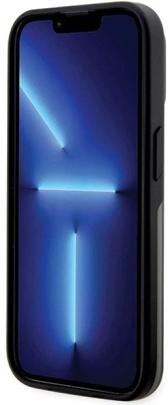 BMW BMHMP15LDSLK Apple iPhone 15 Pro 6.1″ juodos spalvos kietas dėklas IML Signature MagSafe