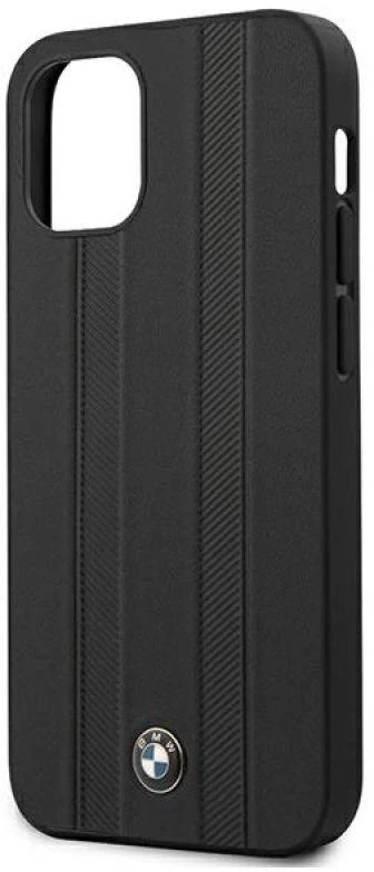 Apple iPhone 12 Mini BMW dėklas Signature Tire Marks (BMHCP12STTBK) juodos spalvos