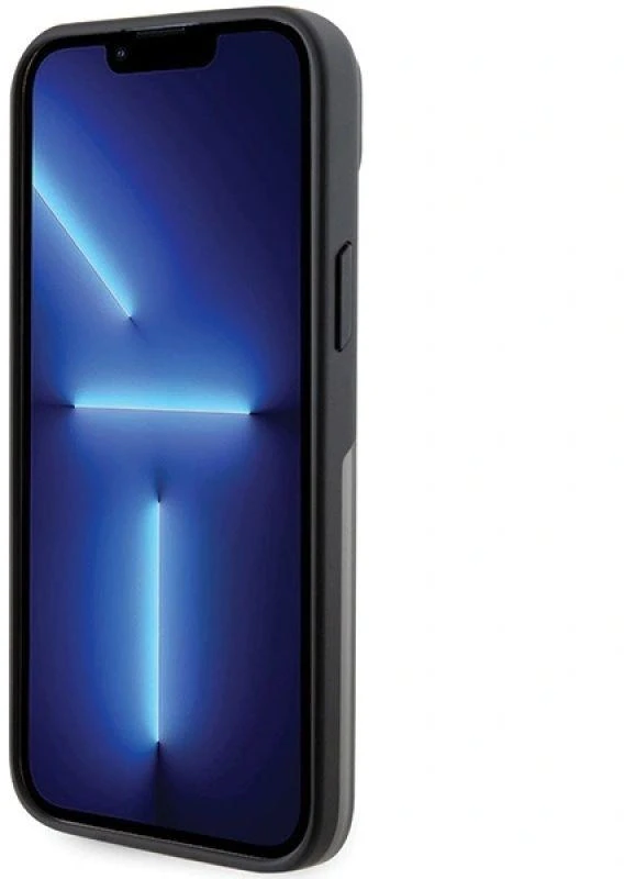 Dėklas BMW BMHMP14MDSLK Apple iPhone 14 Plus / 15 Plus 6.7″ juodos spalvos kietas dėklas Signature MagSafe