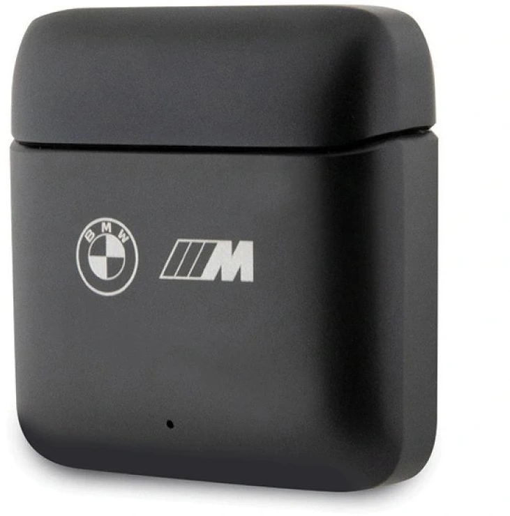 BMW Bluetooth ausinės BMWSES20MAMK TWS + docking station juodos spalvos M Collection