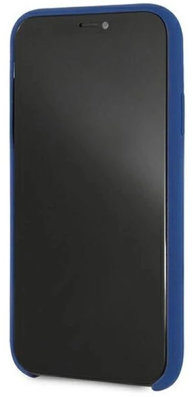 Apple iPhone XR BMW dėklas silikoninis M Collection (BMHCI61MSILNA) mėlynos spalvos