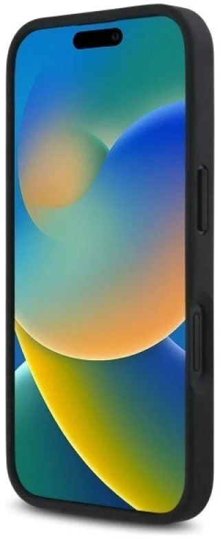 BMW BMHCP16S23 PUPVA Apple iPhone 16 6.1″ anthracite kietas dėklas M Perforated Tricolor Detail Line