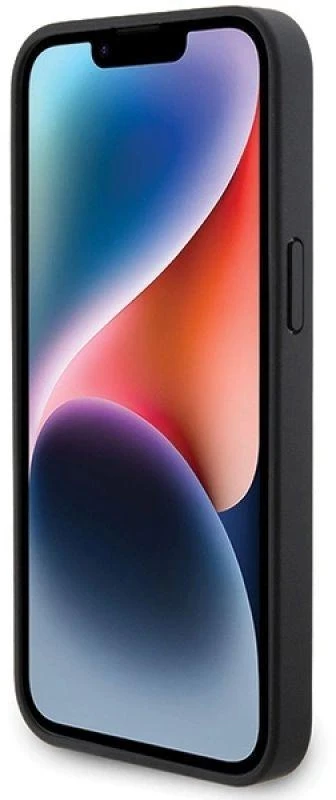 BMW odinis deimantinio rašto dėklas, skirtas iPhone 15 Pro – yra