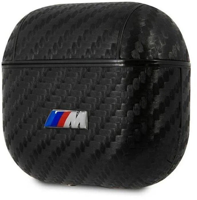 BMW BMA3WMPUCA AirPods 3 dėklas juodos spalvos PU Carbon M Collection