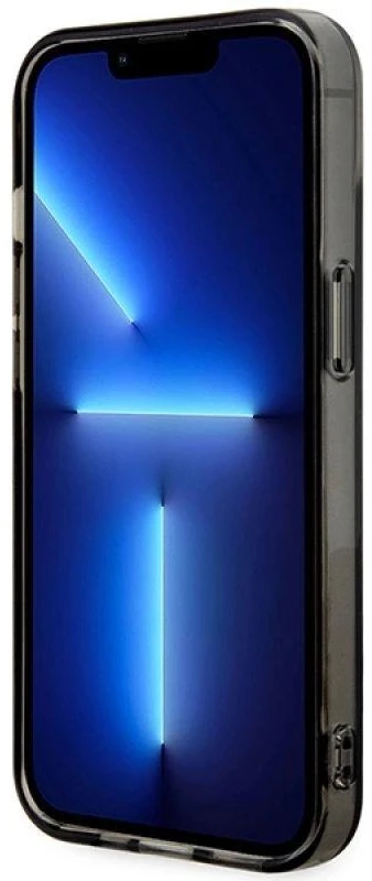 BMW BMHMP14MHGPK Apple iPhone 14 Plus / 15 Plus 6.7″ Pilkas Pattern MagSafe Dėklas