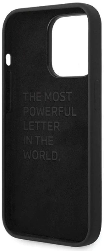 Dėklas BMW BMHCP15X22SMPK Apple iPhone 15 Pro Max 6.7″ juodos spalvos Silicone Pattern