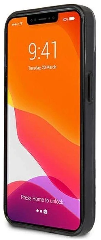 BMW BMHCP13SPCUMRBK Apple iPhone 13 mini 5,4″ skaidrus kietas dėklas Signature Collection