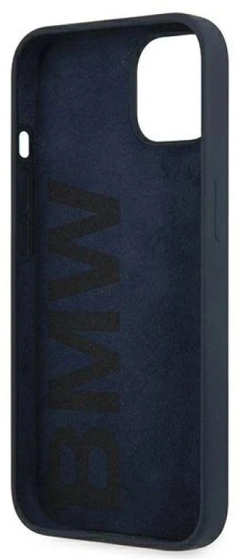BMW BMHCP13SSILNA Apple iPhone 13 mini 5,4″ navy kietas dėklas Silicone Signature