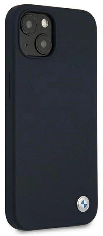 BMW BMHCP13SSILNA Apple iPhone 13 mini 5,4″ navy kietas dėklas Silicone Signature