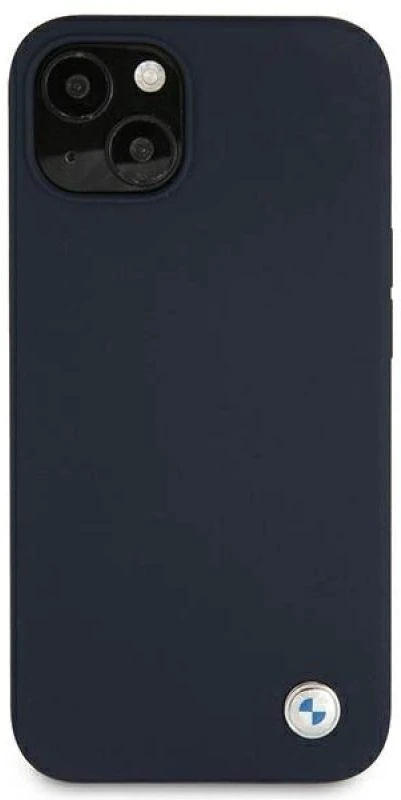 BMW BMHCP13SSILNA Apple iPhone 13 mini 5,4″ navy kietas dėklas Silicone Signature
