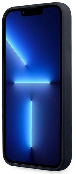 Dėklas BMW BMHCP13LSILNA iPhone 13 Pro / 13 6,1" tamsiai mėlyna/navy hardcase Silicone Signature