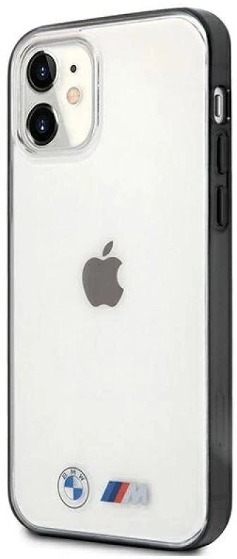 BMW BMHCP12SMBTOK Apple iPhone 12 mini 5,4″ skaidrus kietas dėklas Sandblast