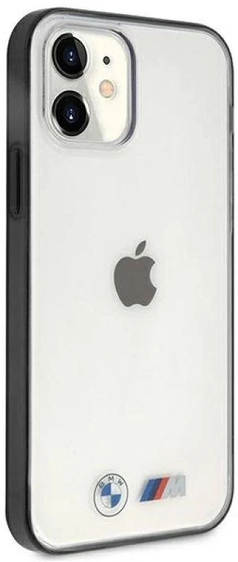 BMW BMHCP12SMBTOK Apple iPhone 12 mini 5,4″ skaidrus kietas dėklas Sandblast