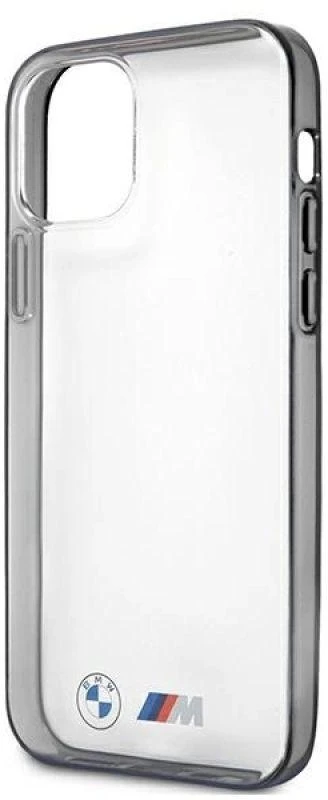 BMW BMHCP12SMBTOK Apple iPhone 12 mini 5,4″ skaidrus kietas dėklas Sandblast