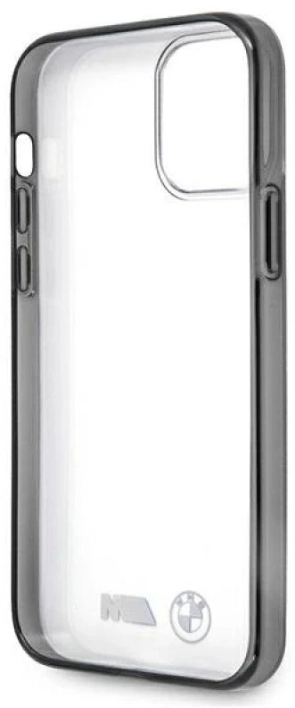 BMW BMHCP12SMBTOK Apple iPhone 12 mini 5,4″ skaidrus kietas dėklas Sandblast